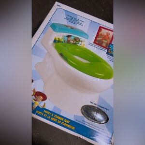 Toy Story Kids Potty Training Seat with sounds - Green